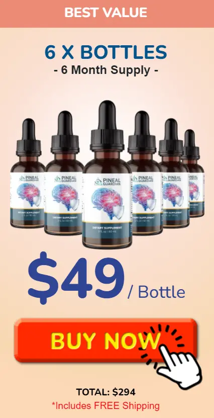 Pineal Guardian Six Bottle Price Table