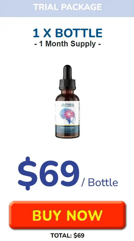 Pineal Guardian One Bottle Price Table
